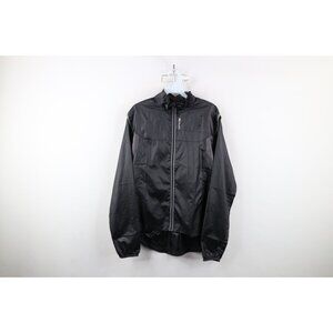 Sugoi Womens Large Reflective Running Rain Super Lightweight Windbreaker Jacket
